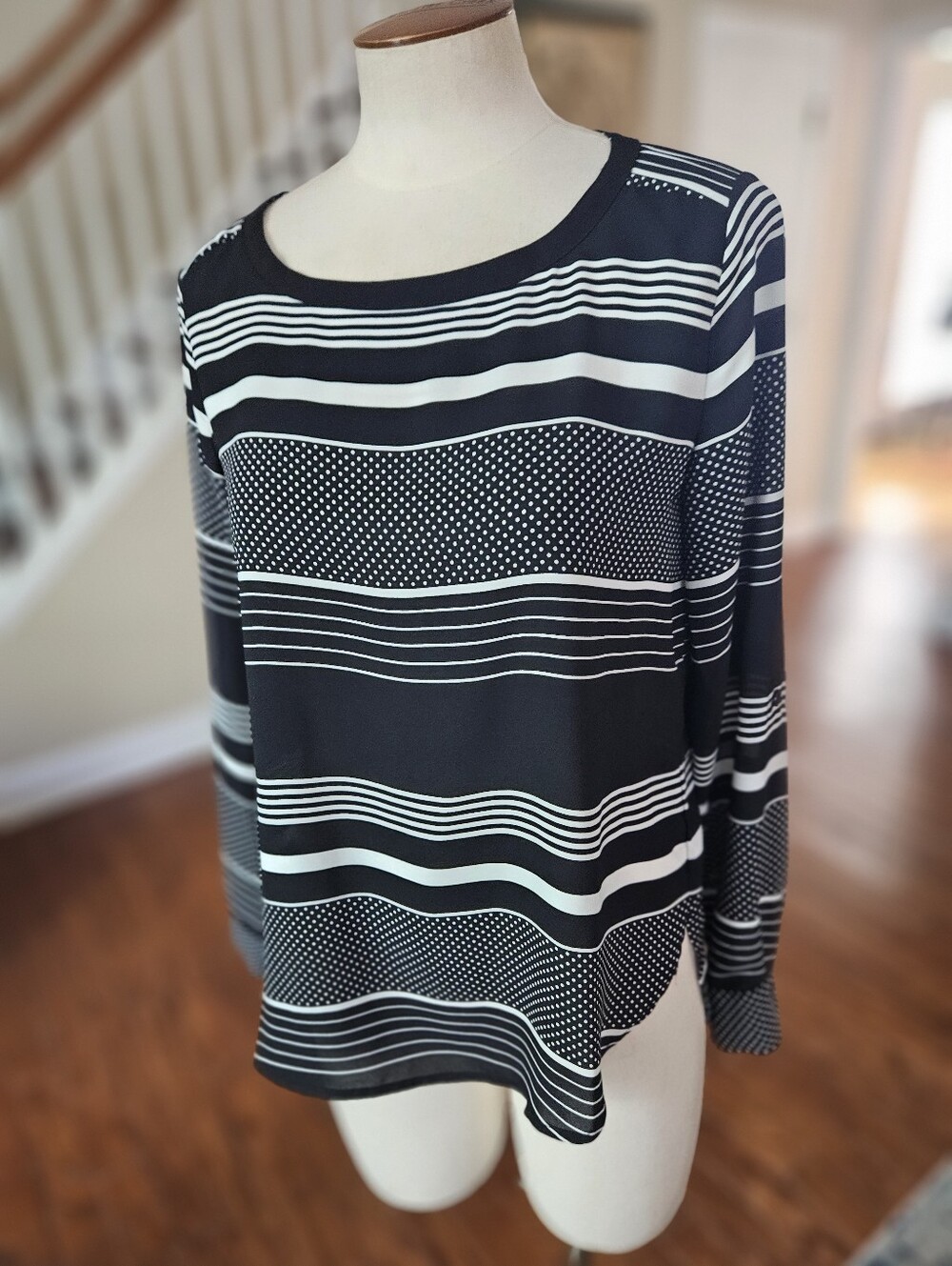 Loft Striped Top XS